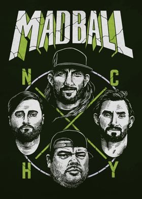 Madball Band Illustration