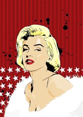 Marilyn Monroe Pop Art