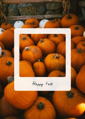 Fall Pumpkin Harvest