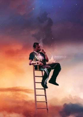 Travis Scott on Ladder