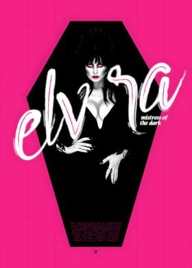 Elvira Mistress of the Dark Poster