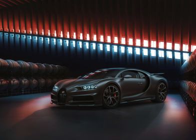 Black Bugatti Chiron