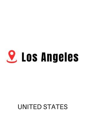 Los Angeles Location Pin