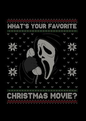 Ghostface Christmas Sweater