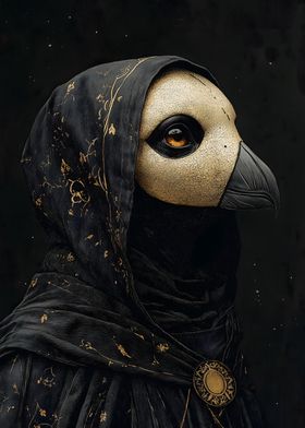 Raven Mask Portrait