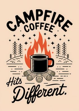 Campfire Coffee Hits Different