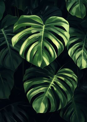 Tropical Leaf Pattern