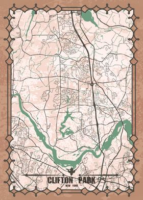 Clifton Park Map