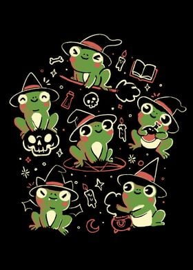 Spooky Frogs