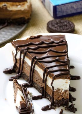 Triple Chocolate Cheesecake