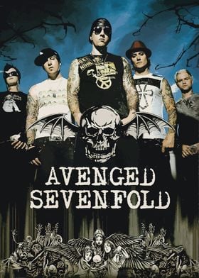 Avenged Sevenfold Band Poster