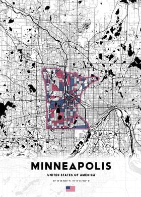 Minneapolis City Map