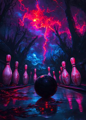 Neon Bowling Storm