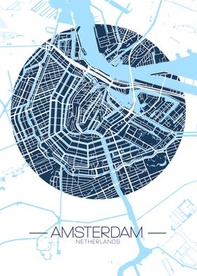 Amsterdam City Map