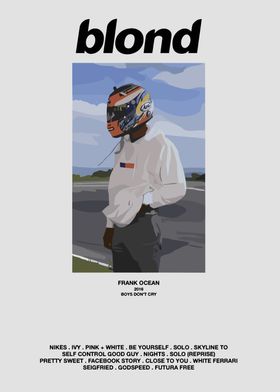 Frank Ocean Blond Album Cover