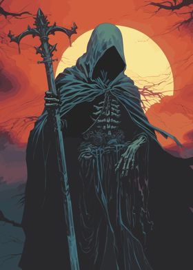 Dark Fantasy Grim Reaper