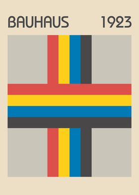 Bauhaus 1923 Poster