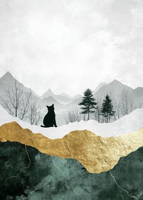 Black Cat Mountain Landscape