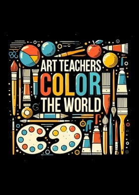 Art Teachers Color The Wor