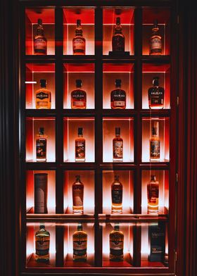 Whiskey Collection Display