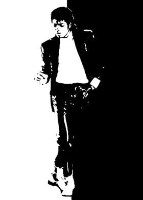 Michael Jackson Silhouette