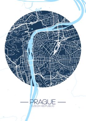 Prague City Map