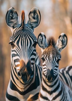 Zebra Family Portrait