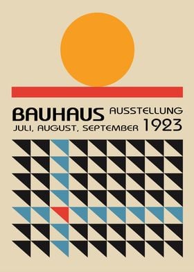 Bauhaus Exhibition Poster 1923