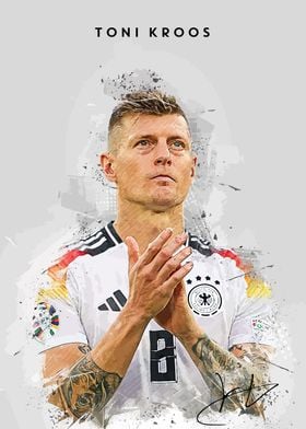 Toni Kroos Football Art