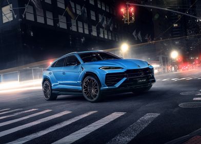 Lamborghini Urus Night Drive