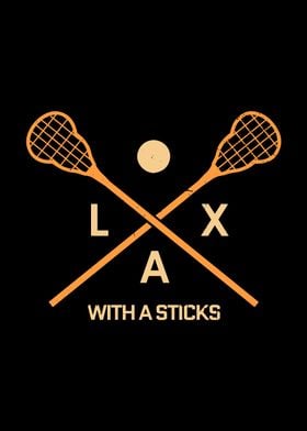 minimalist lacrosse design