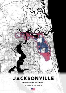 Jacksonville City Map