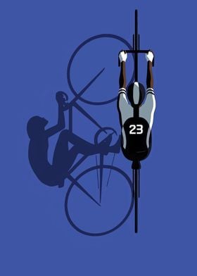 Cycling Silhouette