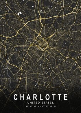 Charlotte Silver City Map