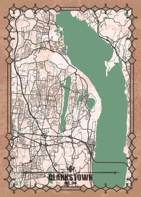 Clarkstown, New York Map