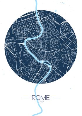 Rome City Map