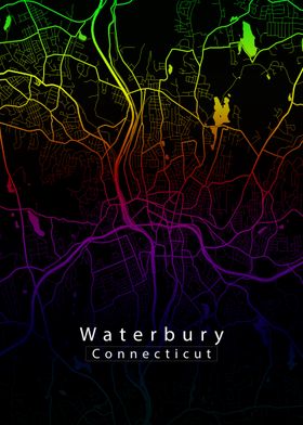 Waterbury Connecticut Map