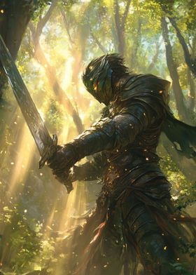 The Shadowed Guardian: Avenger of the Forest