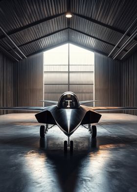 Stealth Fighter Jet Hangar