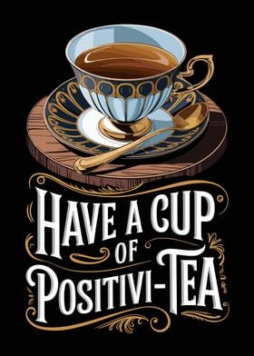 Positivi-Tea Cup