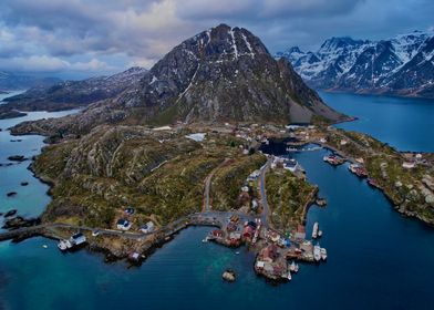 Coastal Village in Norway