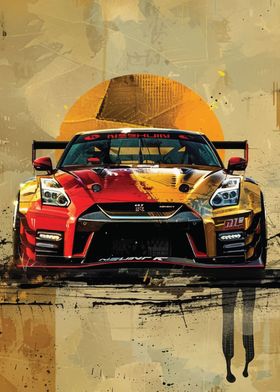 Nissan GT-R Race Car