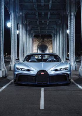 Bugatti Chiron Under Bridg