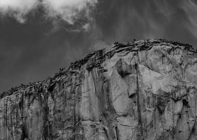 Yosemite El Capitan Cliff Edge Photo