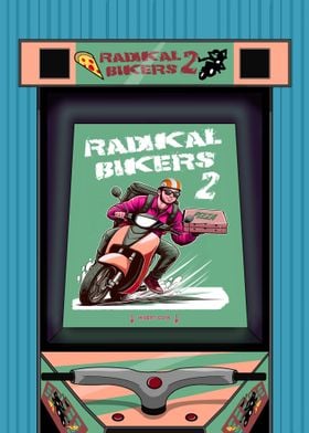 Radical Bikers 2 Arcade Game