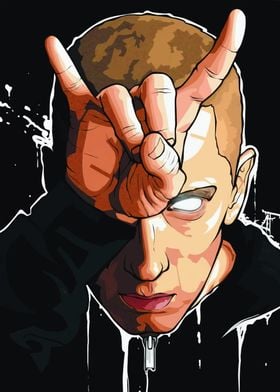 Eminem Digital Art