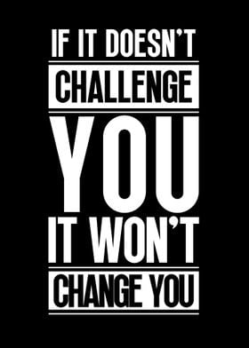 Challenge Yourself Quote