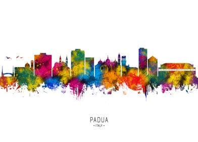 Padua Skyline Watercolor