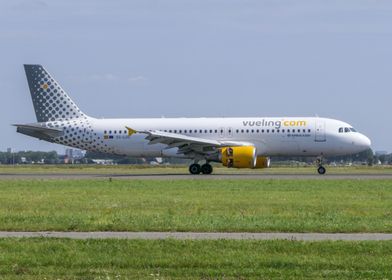 Vueling Airbus A320 at Schiphol