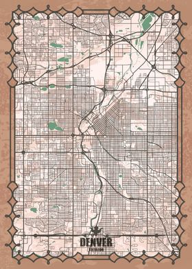 Denver City Map